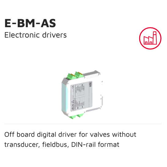 ATOS E-BM-AS Electronic Drivers