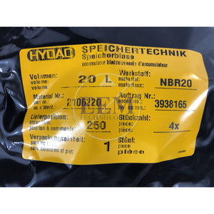 HYDAC REPAIR KIT SB210/330/400-20 NBR (22mm)